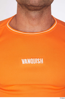 Garrott casual dressed orange t shirt upper body 0009.jpg